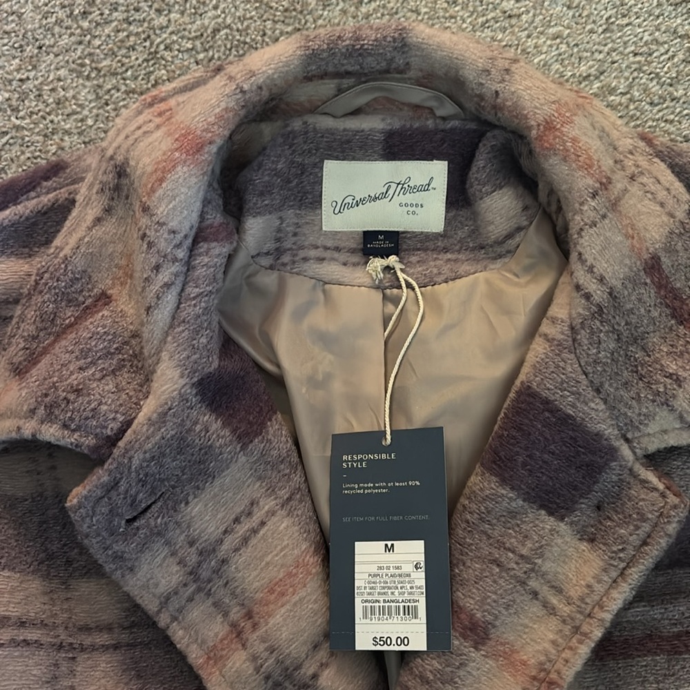 Universal Thread Plaid Jacket - Picture 2 of 3